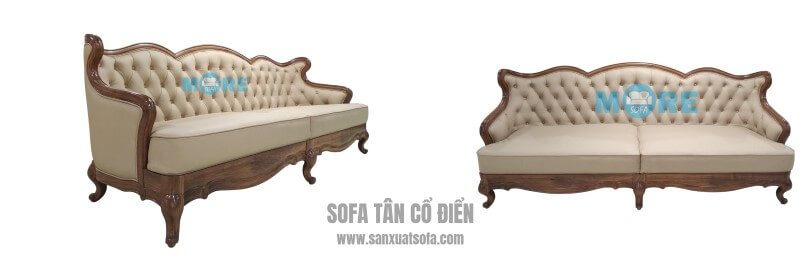 Ghế sofa Tân cổ điển mang lại sự đẹp đẽ và tinh tế cho các căn hộ, biệt thự và nhà phố.